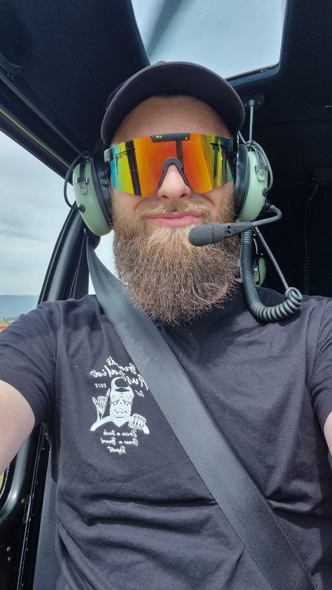 Beards Australia Organic Cotton Driver Teeshirt