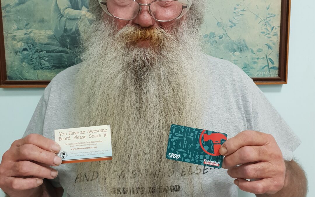 Winner of the Beards Australia Competition 2023