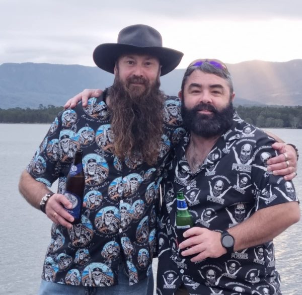 Beards Australia Shaving Is For Pussies Shirt - Image 3